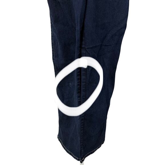 Hell Bunny Women's Bib Overalls Jeans Small Blue Stretch - Picture 2 of 16